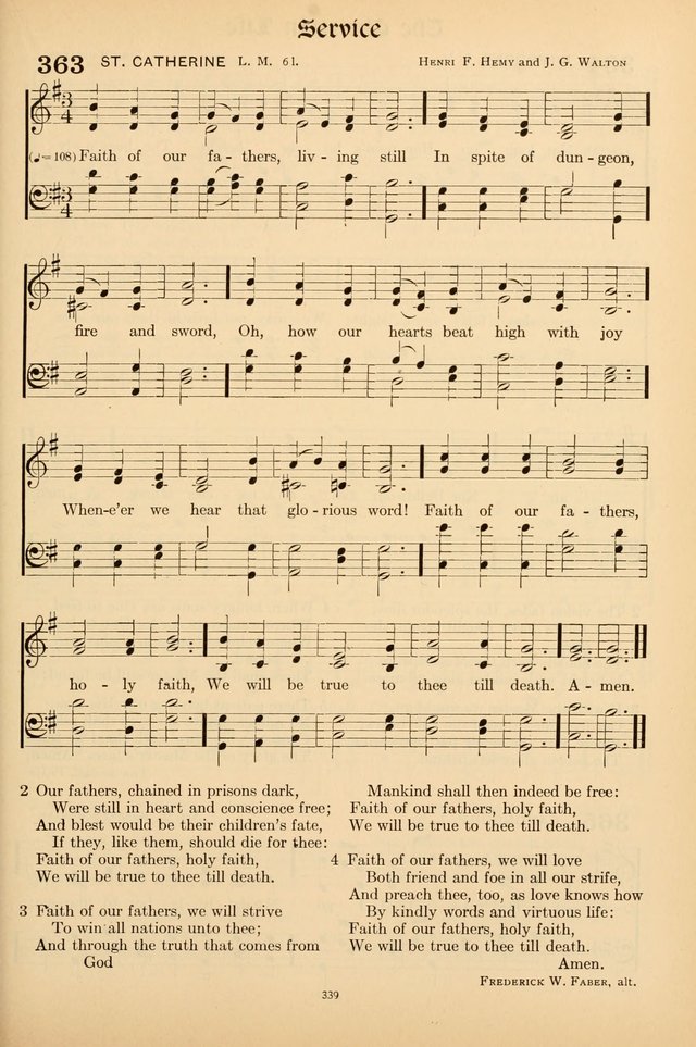 Hymns of the Church: new and old page 347