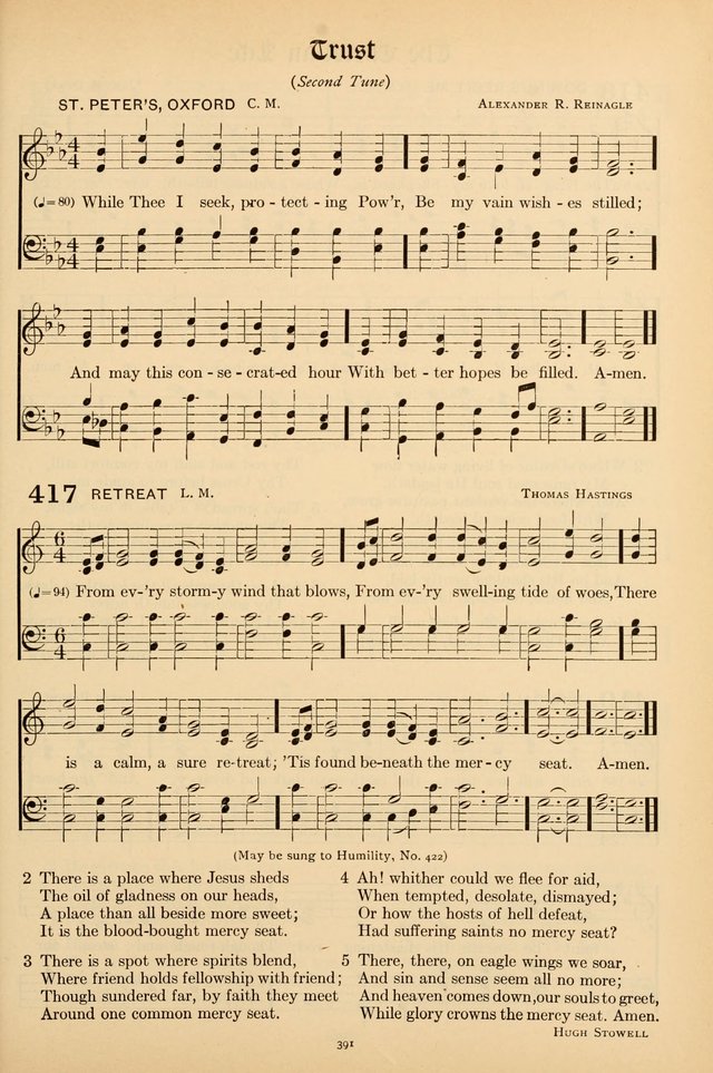 Hymns of the Church: new and old page 399