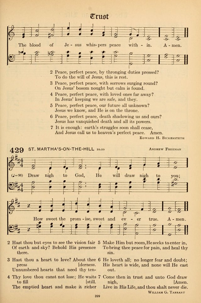 Hymns of the Church: new and old page 407
