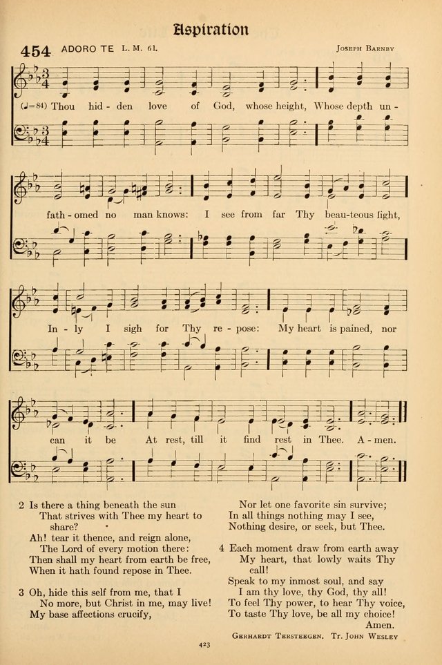 Hymns of the Church: new and old page 431