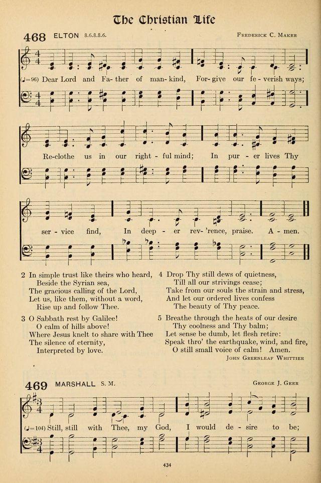 Hymns of the Church: new and old page 442