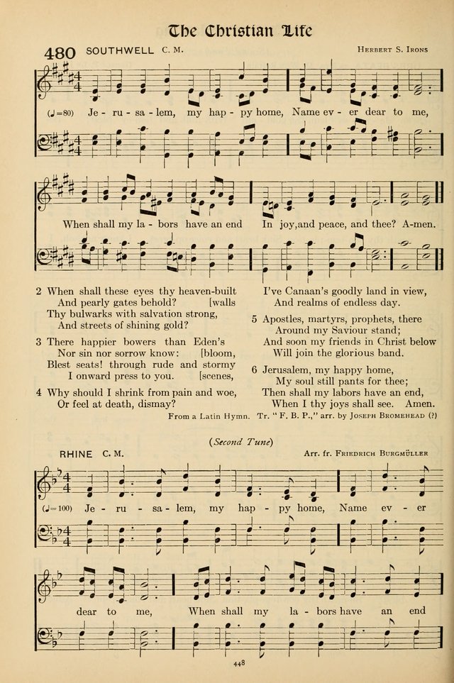 Hymns of the Church: new and old page 456