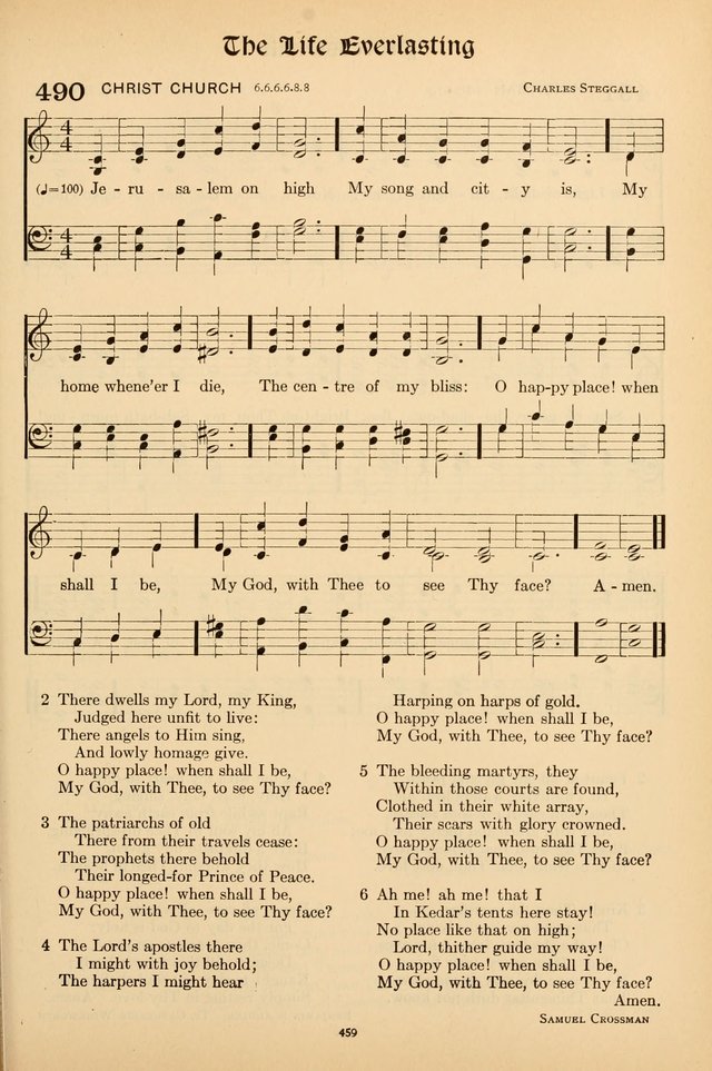 Hymns of the Church: new and old page 467