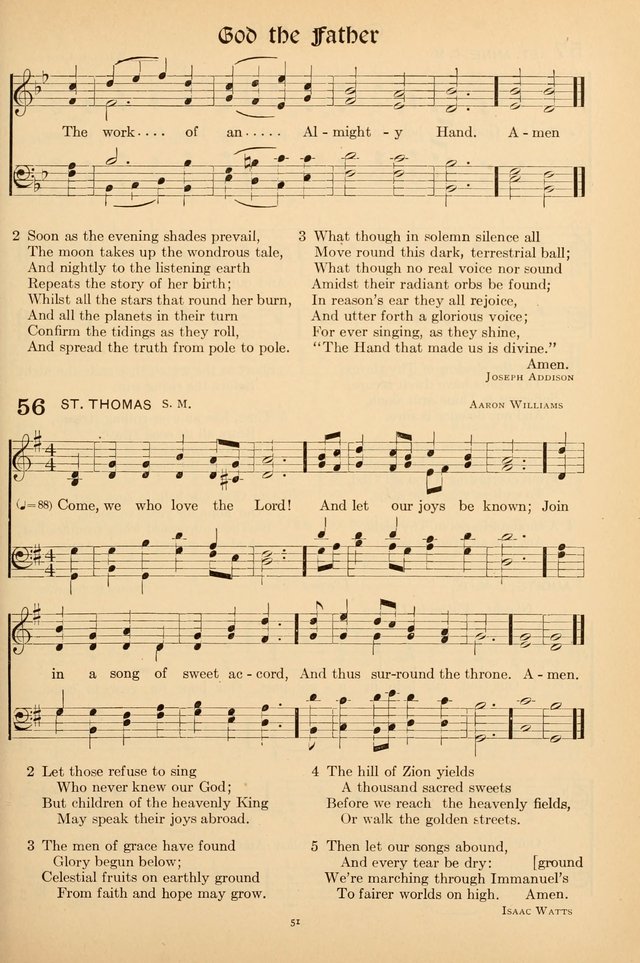 Hymns of the Church: new and old page 51