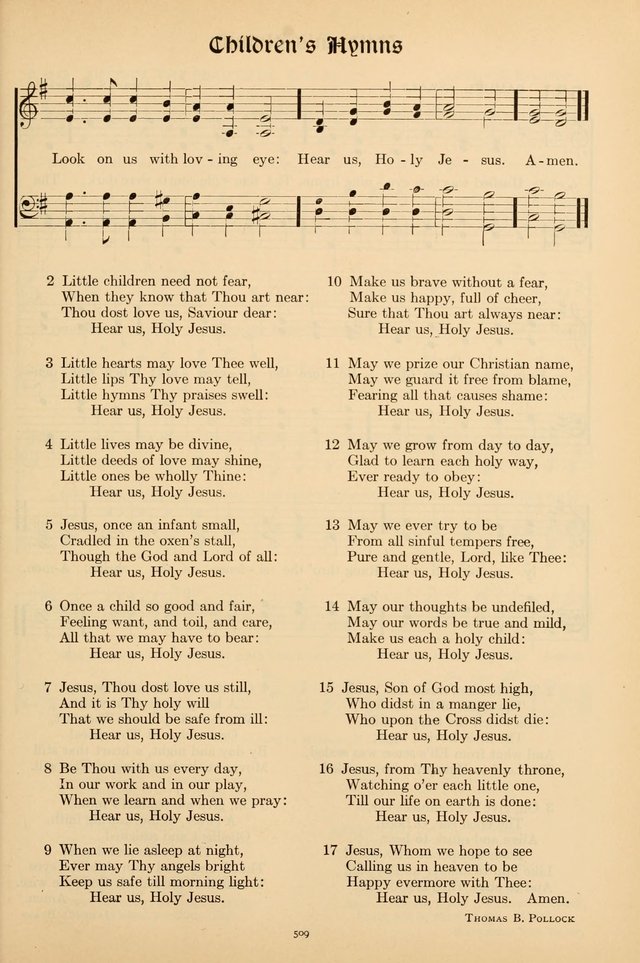 Hymns of the Church: new and old page 519
