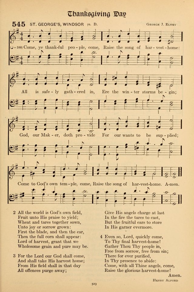 Hymns of the Church: new and old page 533