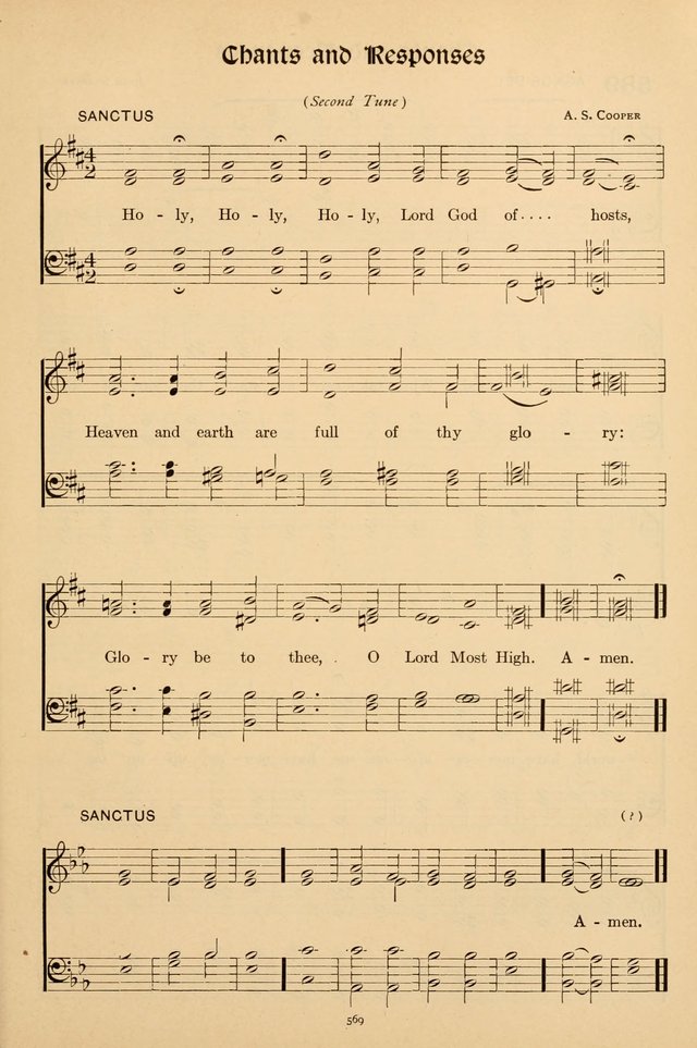 Hymns of the Church: new and old page 579