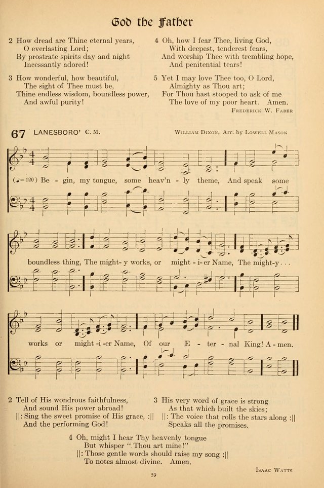 Hymns of the Church: new and old page 59