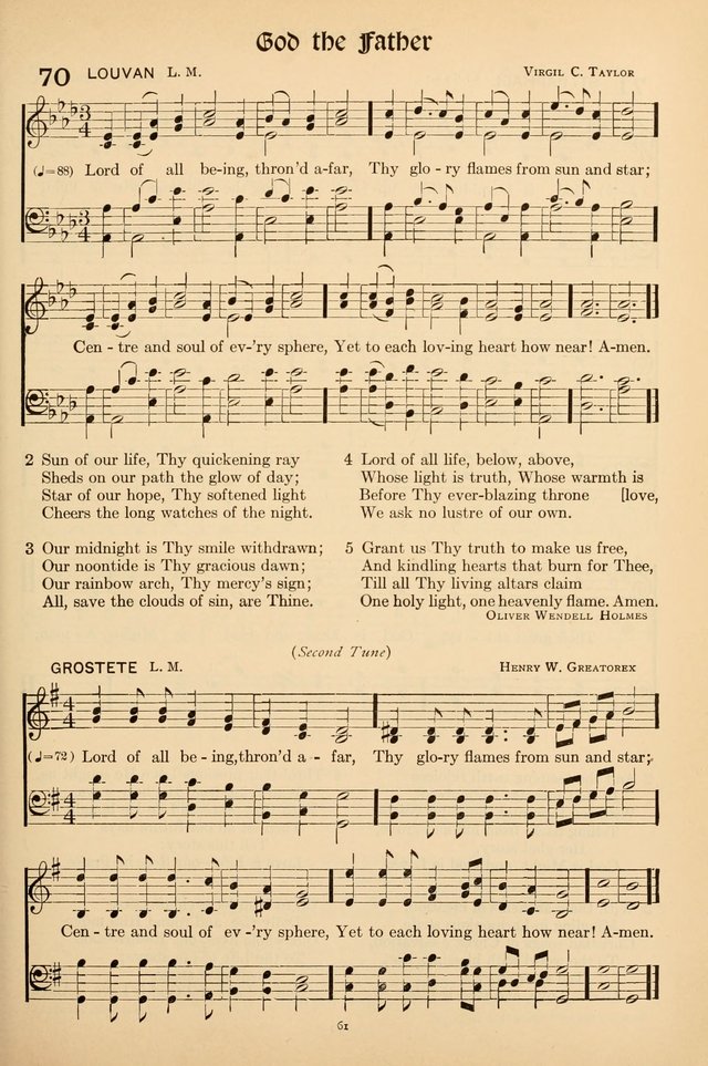 Hymns of the Church: new and old page 61