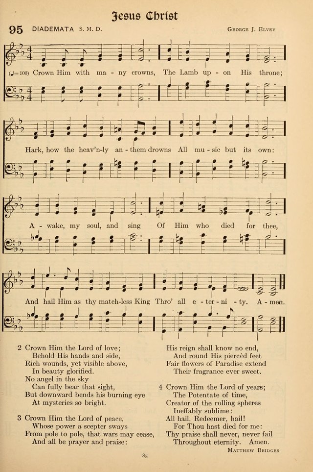 Hymns of the Church: new and old page 85