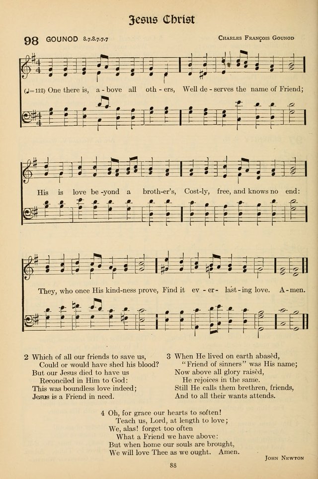 Hymns of the Church: new and old page 88