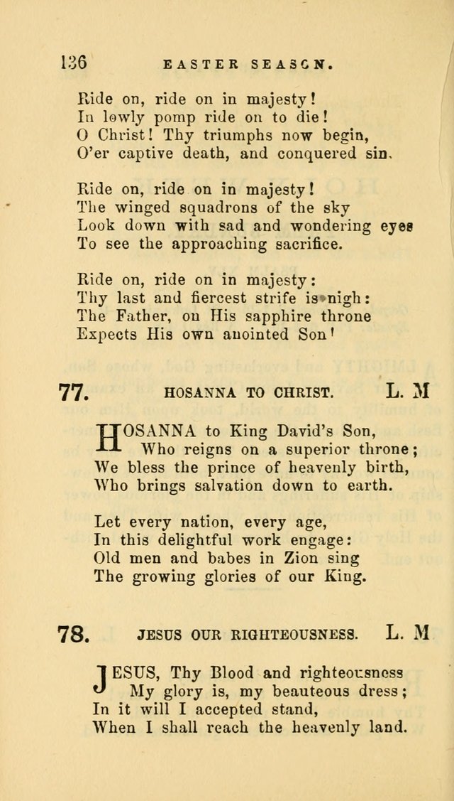 Hymns and Chants: with offices of devotion. For use in Sunday-schools, parochial and week day schools, seminaries and colleges. Arranged according to the Church year page 136