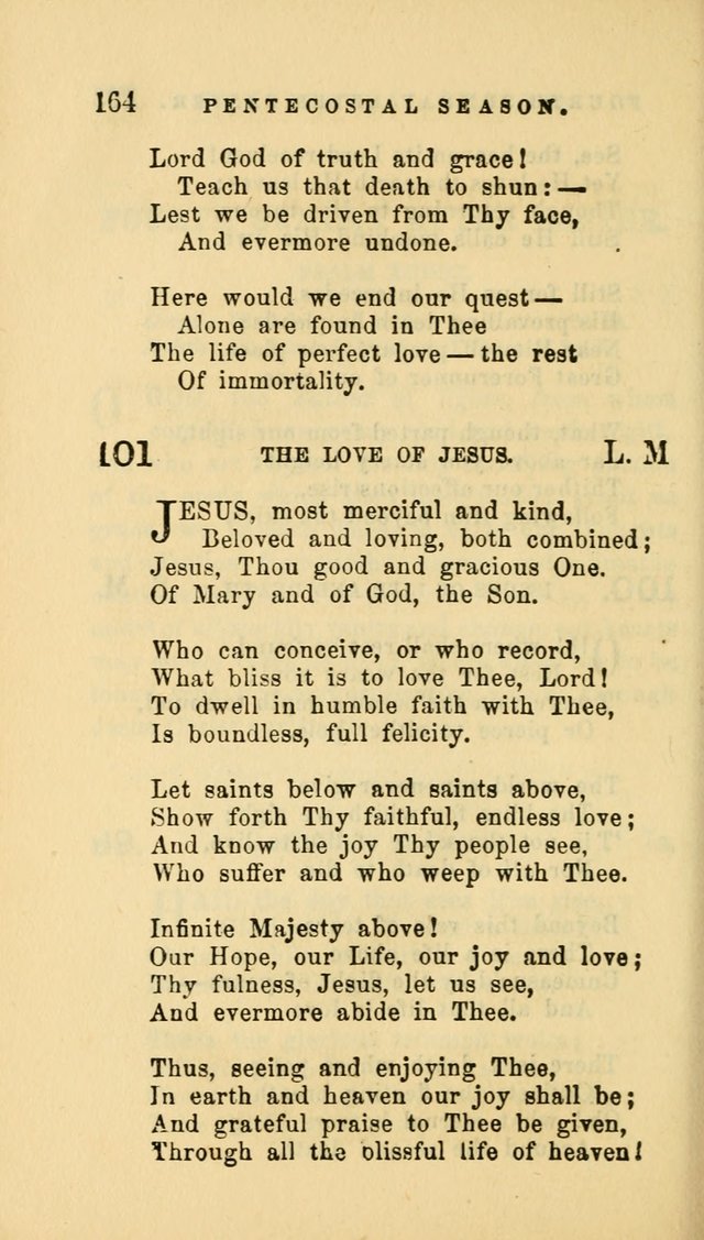 Hymns and Chants: with offices of devotion. For use in Sunday-schools, parochial and week day schools, seminaries and colleges. Arranged according to the Church year page 164