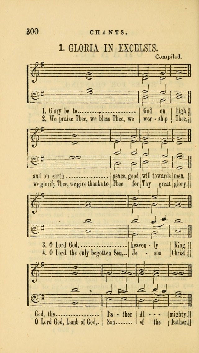 Hymns and Chants: with offices of devotion. For use in Sunday-schools, parochial and week day schools, seminaries and colleges. Arranged according to the Church year page 300