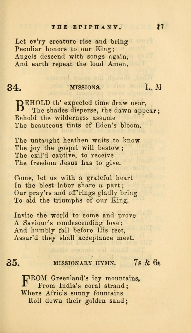 Hymns and Chants: with offices of devotion. For use in Sunday-schools, parochial and week day schools, seminaries and colleges. Arranged according to the Church year page 87