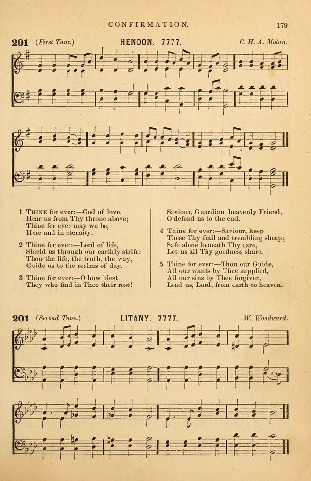 Hymnal Companion to the Prayer Book: suited to the special seasons of the Christian year, and other occasions of public worship, as well as for use in the Sunday-school...With accompanying tunes page 180