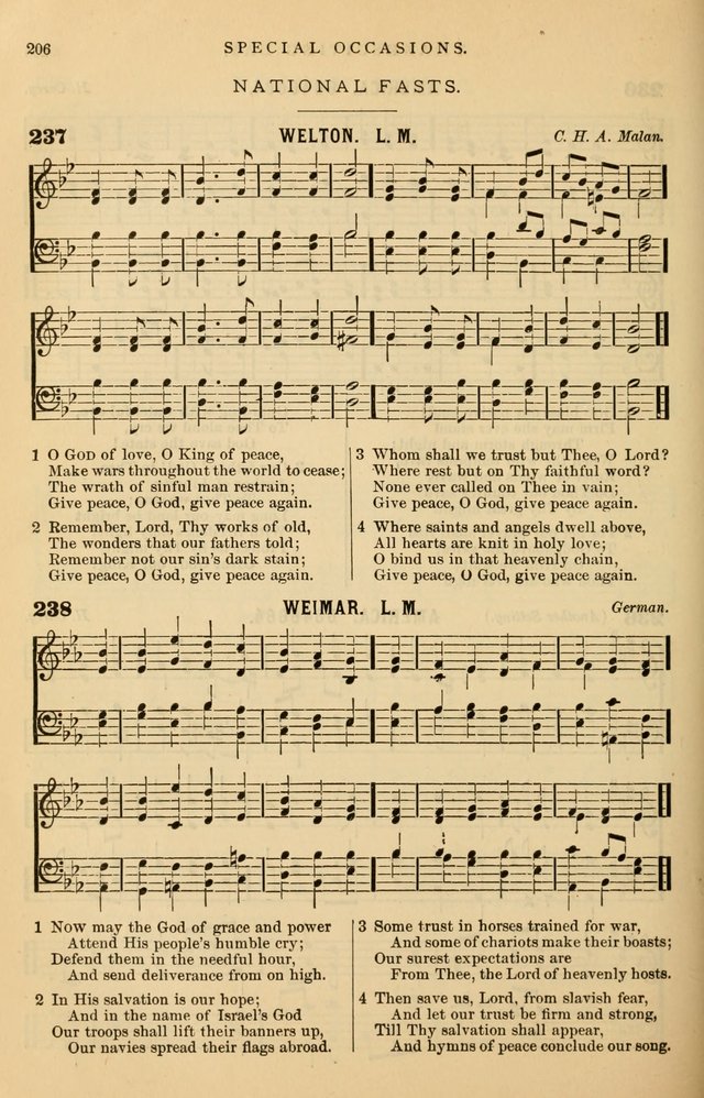 Hymnal Companion to the Prayer Book: suited to the special seasons of the Christian year, and other occasions of public worship, as well as for use in the Sunday-school...With accompanying tunes page 207