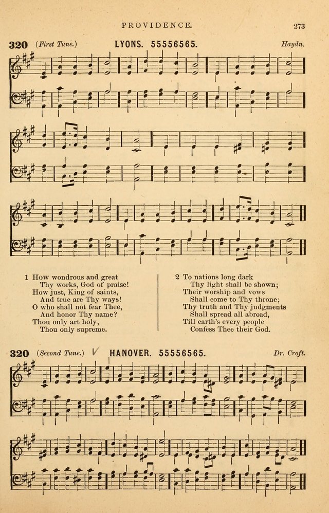 Hymnal Companion to the Prayer Book: suited to the special seasons of the Christian year, and other occasions of public worship, as well as for use in the Sunday-school...With accompanying tunes page 276
