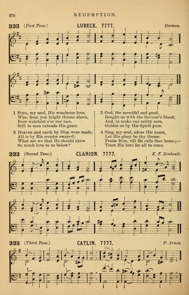 Hymnal Companion to the Prayer Book: suited to the special seasons of the Christian year, and other occasions of public worship, as well as for use in the Sunday-school...With accompanying tunes page 279