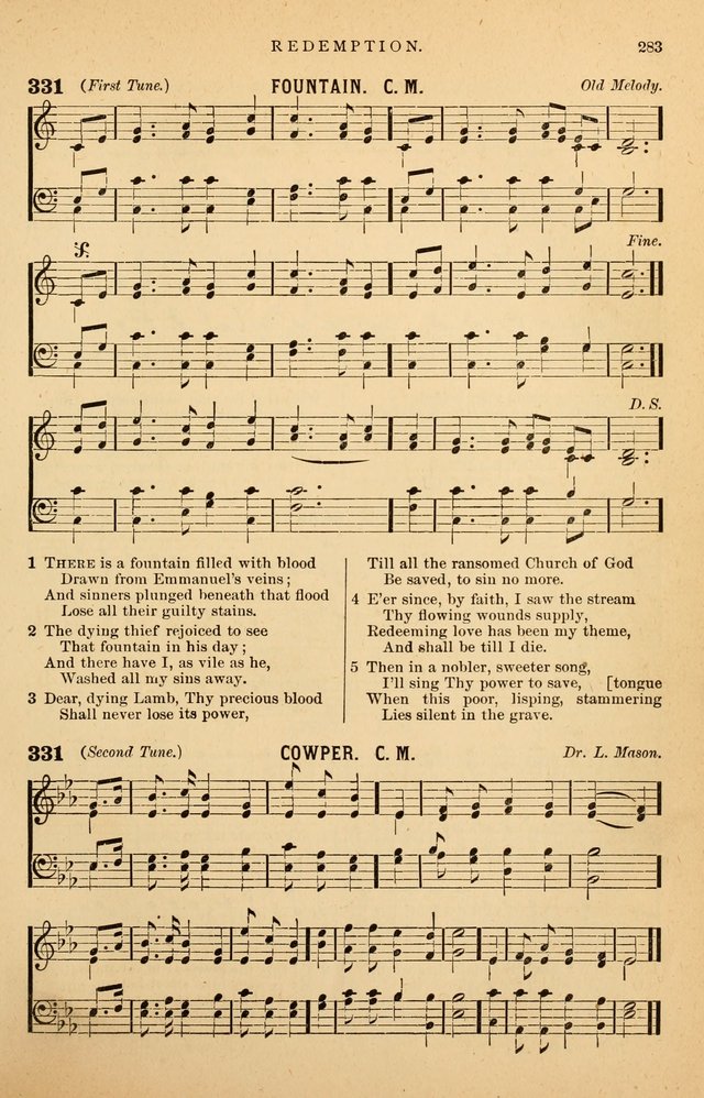 Hymnal Companion to the Prayer Book: suited to the special seasons of the Christian year, and other occasions of public worship, as well as for use in the Sunday-school...With accompanying tunes page 286