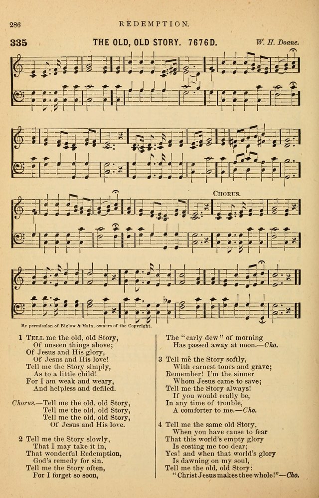 Hymnal Companion to the Prayer Book: suited to the special seasons of the Christian year, and other occasions of public worship, as well as for use in the Sunday-school...With accompanying tunes page 289