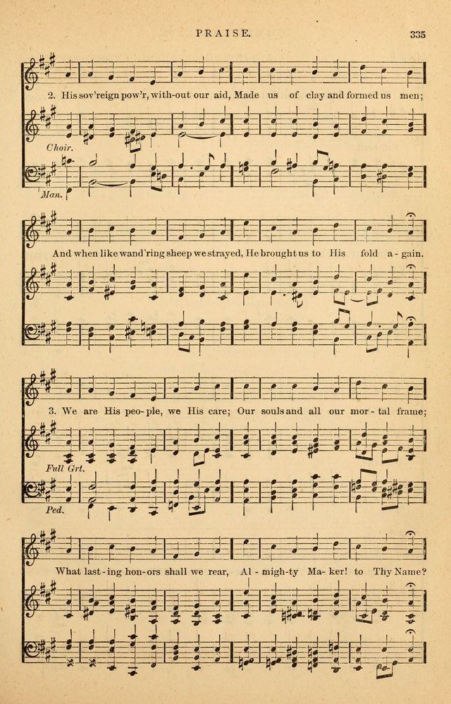 Hymnal Companion to the Prayer Book: suited to the special seasons of the Christian year, and other occasions of public worship, as well as for use in the Sunday-school...With accompanying tunes page 338