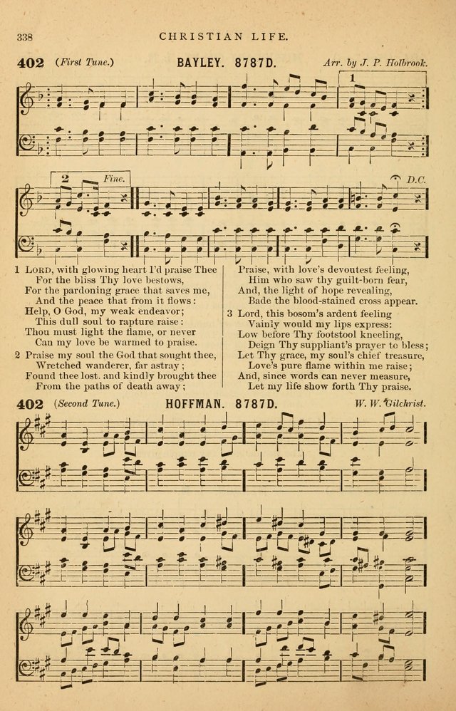 Hymnal Companion to the Prayer Book: suited to the special seasons of the Christian year, and other occasions of public worship, as well as for use in the Sunday-school...With accompanying tunes page 341