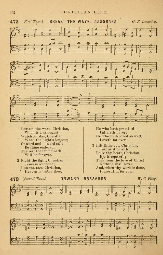 Hymnal Companion to the Prayer Book: suited to the special seasons of the Christian year, and other occasions of public worship, as well as for use in the Sunday-school...With accompanying tunes page 405