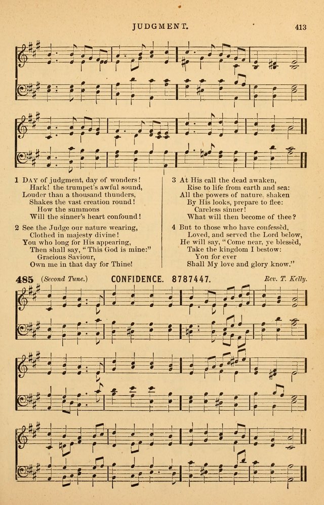 Hymnal Companion to the Prayer Book: suited to the special seasons of the Christian year, and other occasions of public worship, as well as for use in the Sunday-school...With accompanying tunes page 416