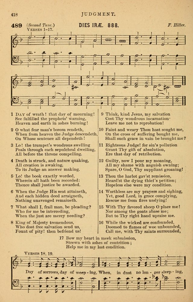Hymnal Companion to the Prayer Book: suited to the special seasons of the Christian year, and other occasions of public worship, as well as for use in the Sunday-school...With accompanying tunes page 421