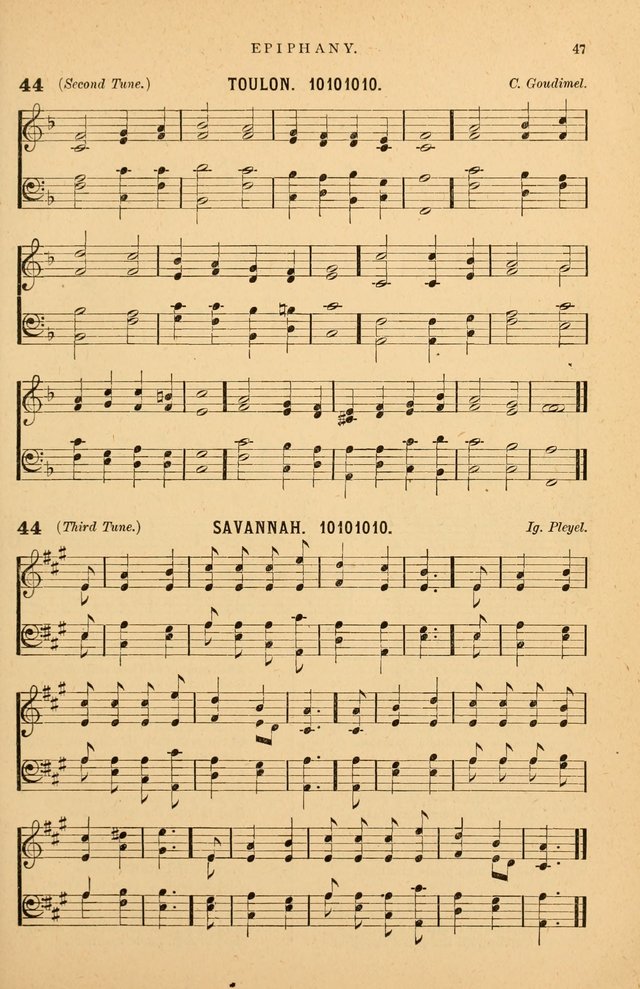 Hymnal Companion to the Prayer Book: suited to the special seasons of the Christian year, and other occasions of public worship, as well as for use in the Sunday-school...With accompanying tunes page 48