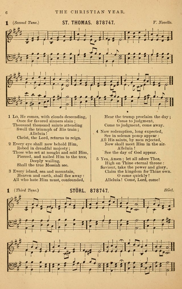 Hymnal Companion to the Prayer Book: suited to the special seasons of the Christian year, and other occasions of public worship, as well as for use in the Sunday-school...With accompanying tunes page 7