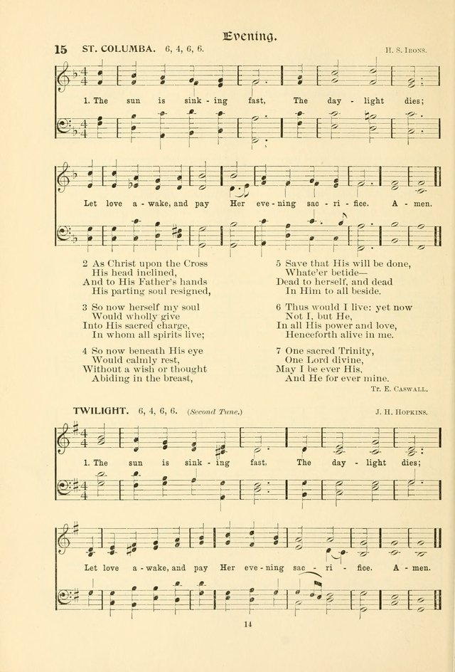 Hymnal Companion to the Prayer Book: with accompanying tunes page 16