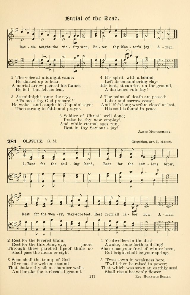 Hymnal Companion to the Prayer Book: with accompanying tunes page 215