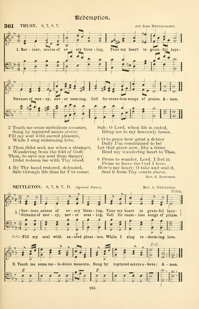 Hymnal Companion to the Prayer Book: with accompanying tunes page 271