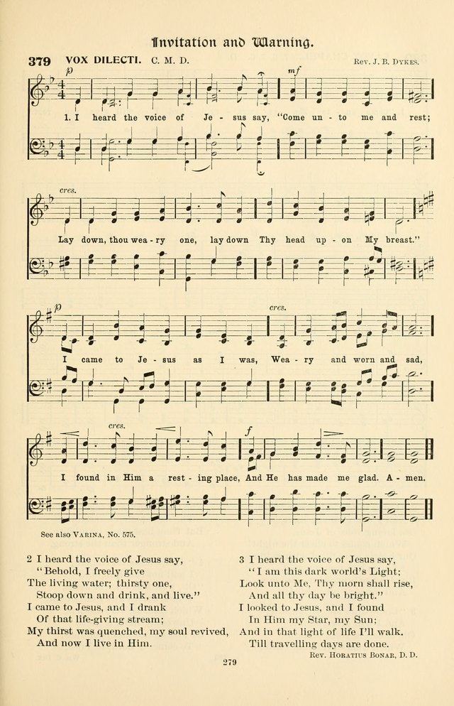 Hymnal Companion to the Prayer Book: with accompanying tunes page 285