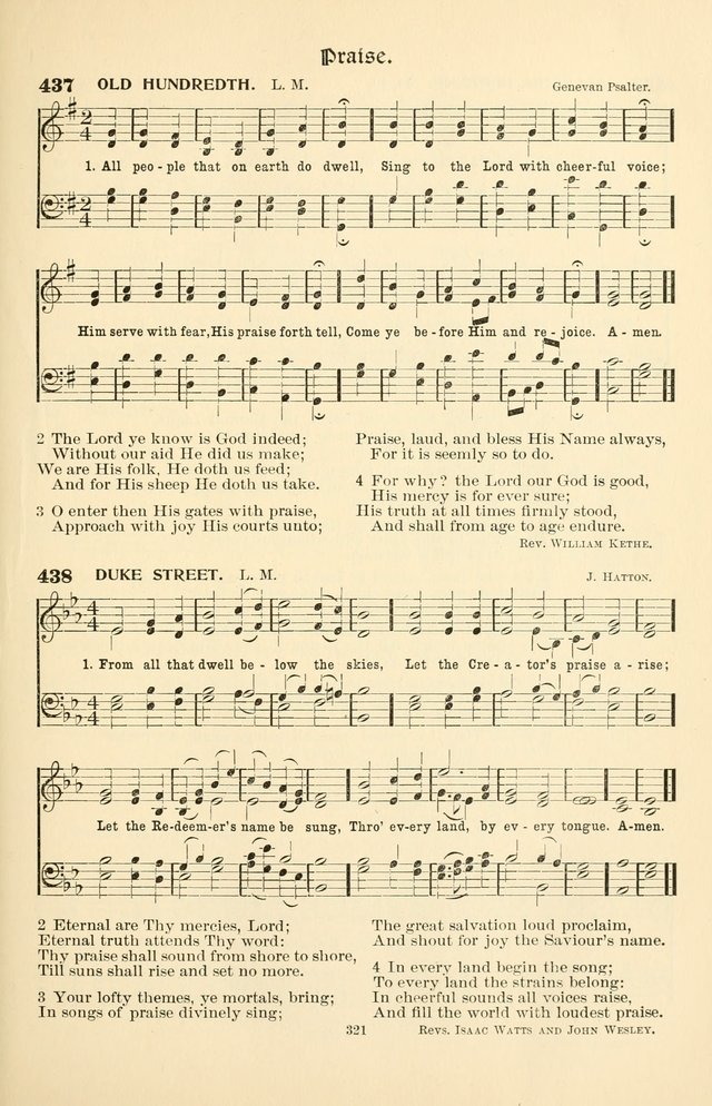 Hymnal Companion to the Prayer Book: with accompanying tunes page 327