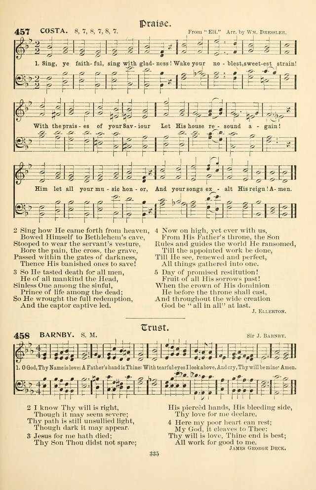 Hymnal Companion to the Prayer Book: with accompanying tunes page 341