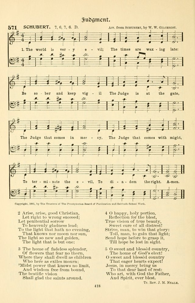 Hymnal Companion to the Prayer Book: with accompanying tunes page 426