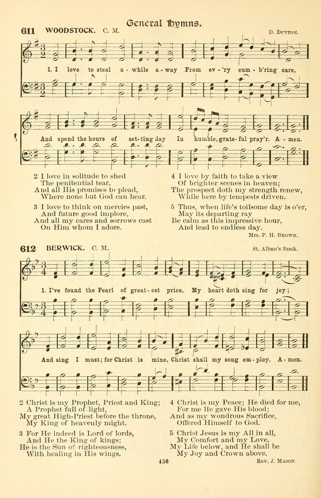 Hymnal Companion to the Prayer Book: with accompanying tunes page 466