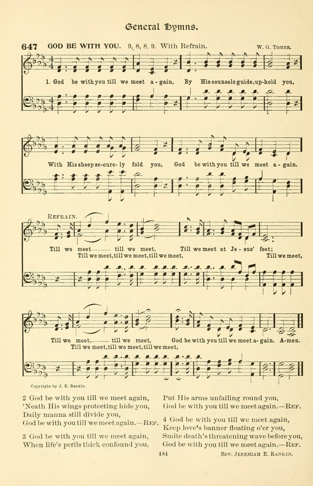 Hymnal Companion to the Prayer Book: with accompanying tunes page 494