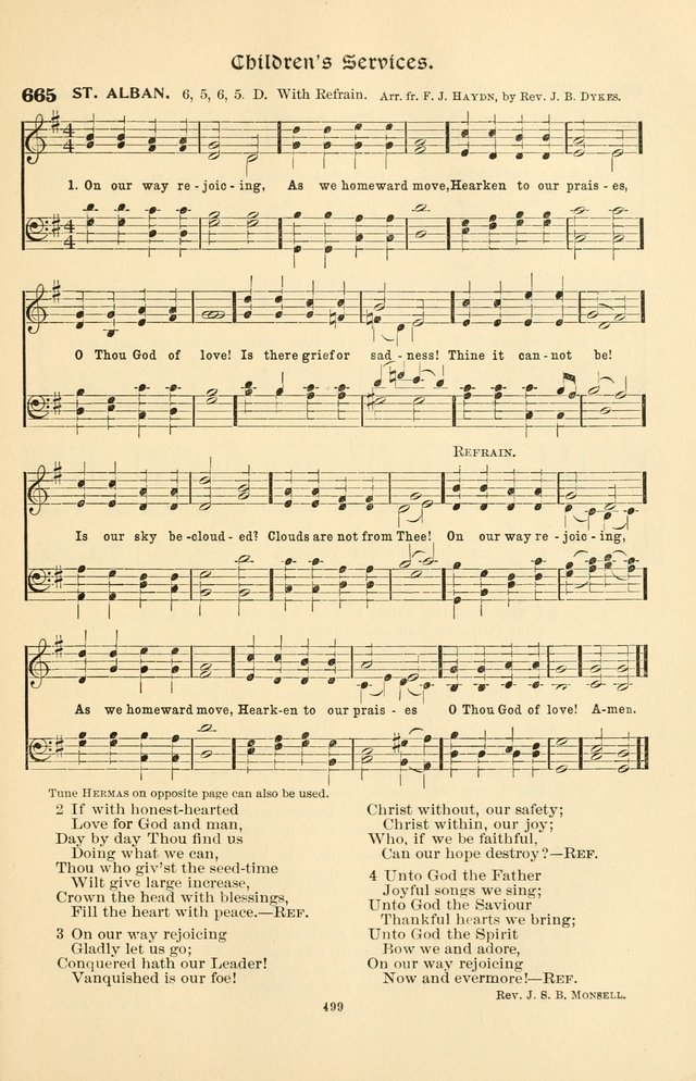 Hymnal Companion to the Prayer Book: with accompanying tunes page 509