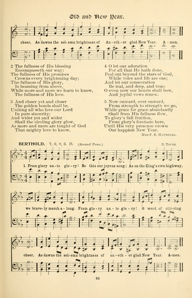 Hymnal Companion to the Prayer Book: with accompanying tunes page 67