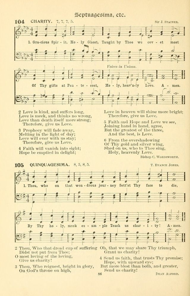 Hymnal Companion to the Prayer Book: with accompanying tunes page 88