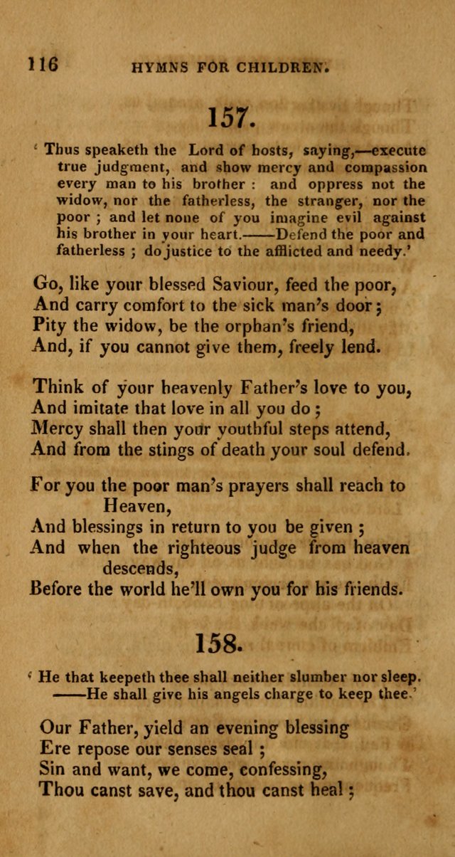 Hymns for Children, Selected and Altered page 109