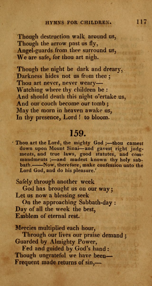 Hymns for Children, Selected and Altered page 110