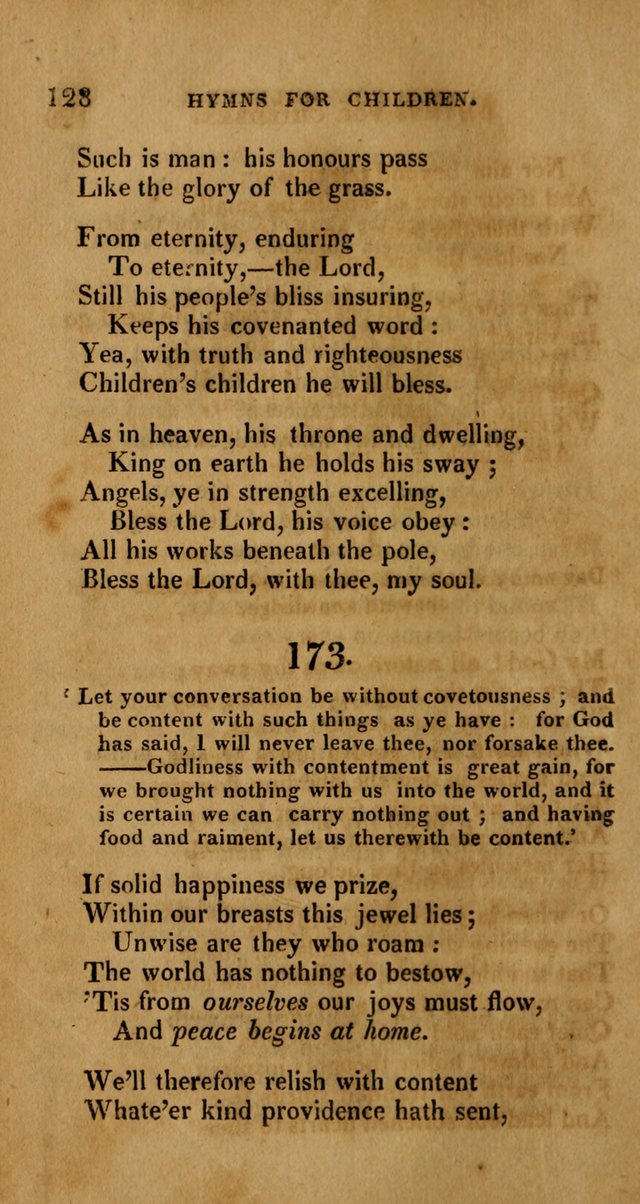 Hymns for Children, Selected and Altered page 121