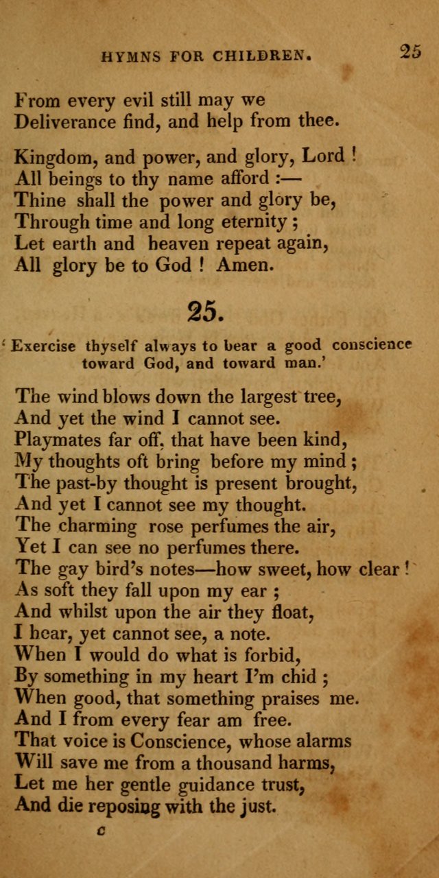 Hymns for Children, Selected and Altered page 18