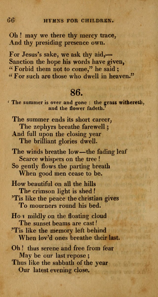Hymns for Children, Selected and Altered page 59