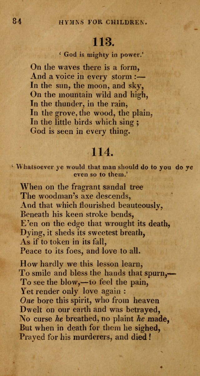 Hymns for Children, Selected and Altered page 77